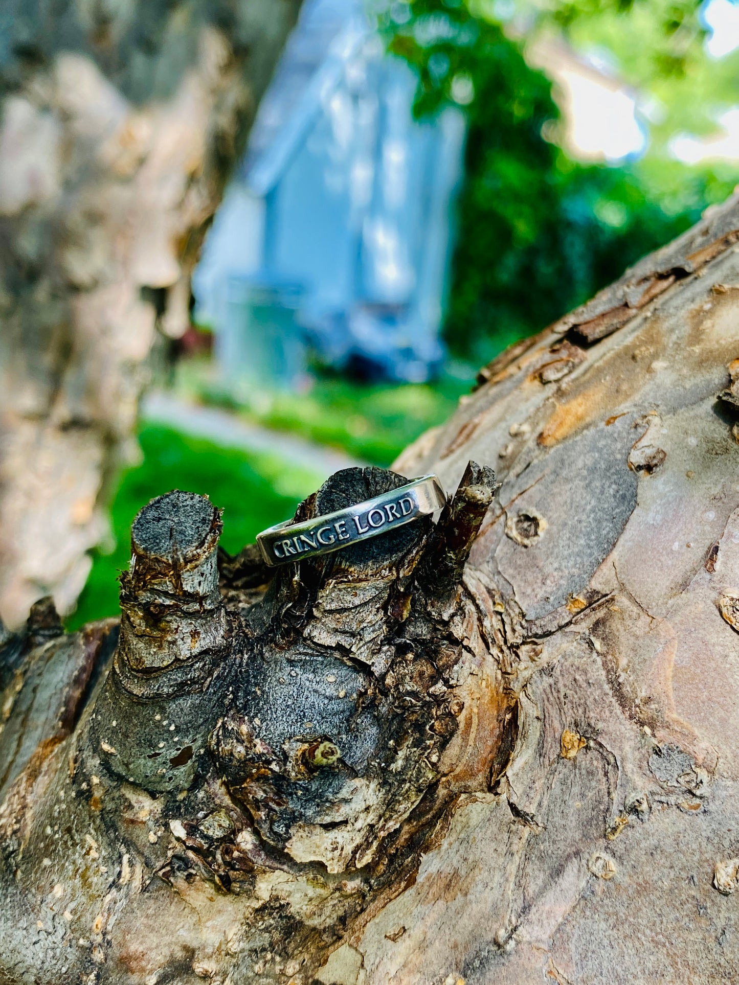 CRINGE LORD Sterling Silver Ring