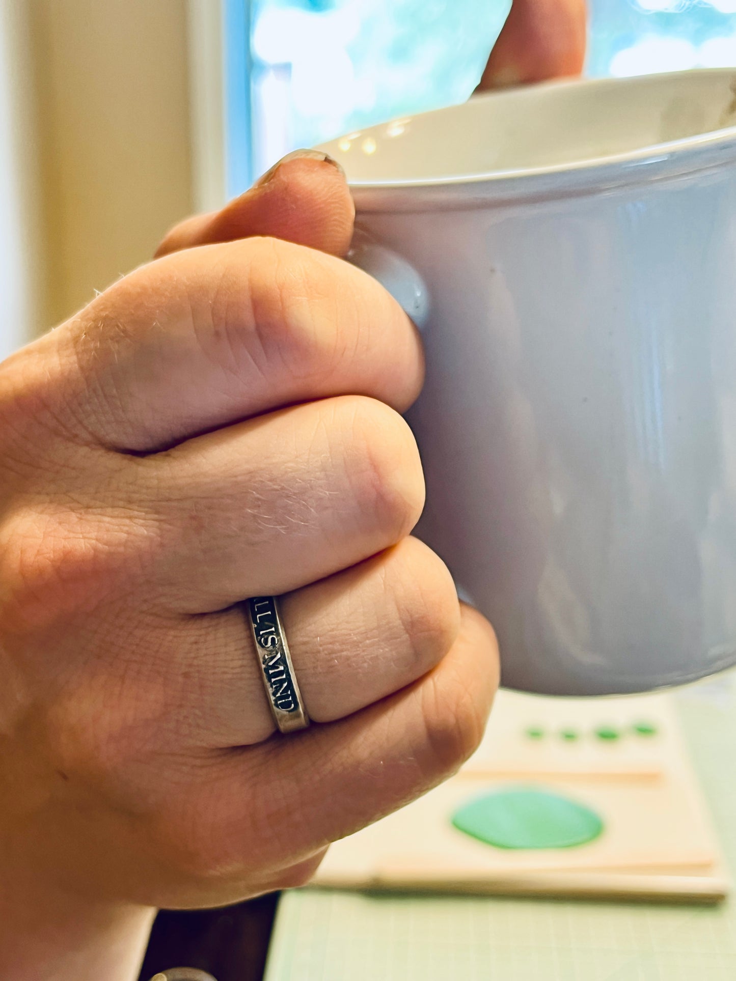 All Is Mind Sterling Silver Ring – Hermetic Philosophy Band