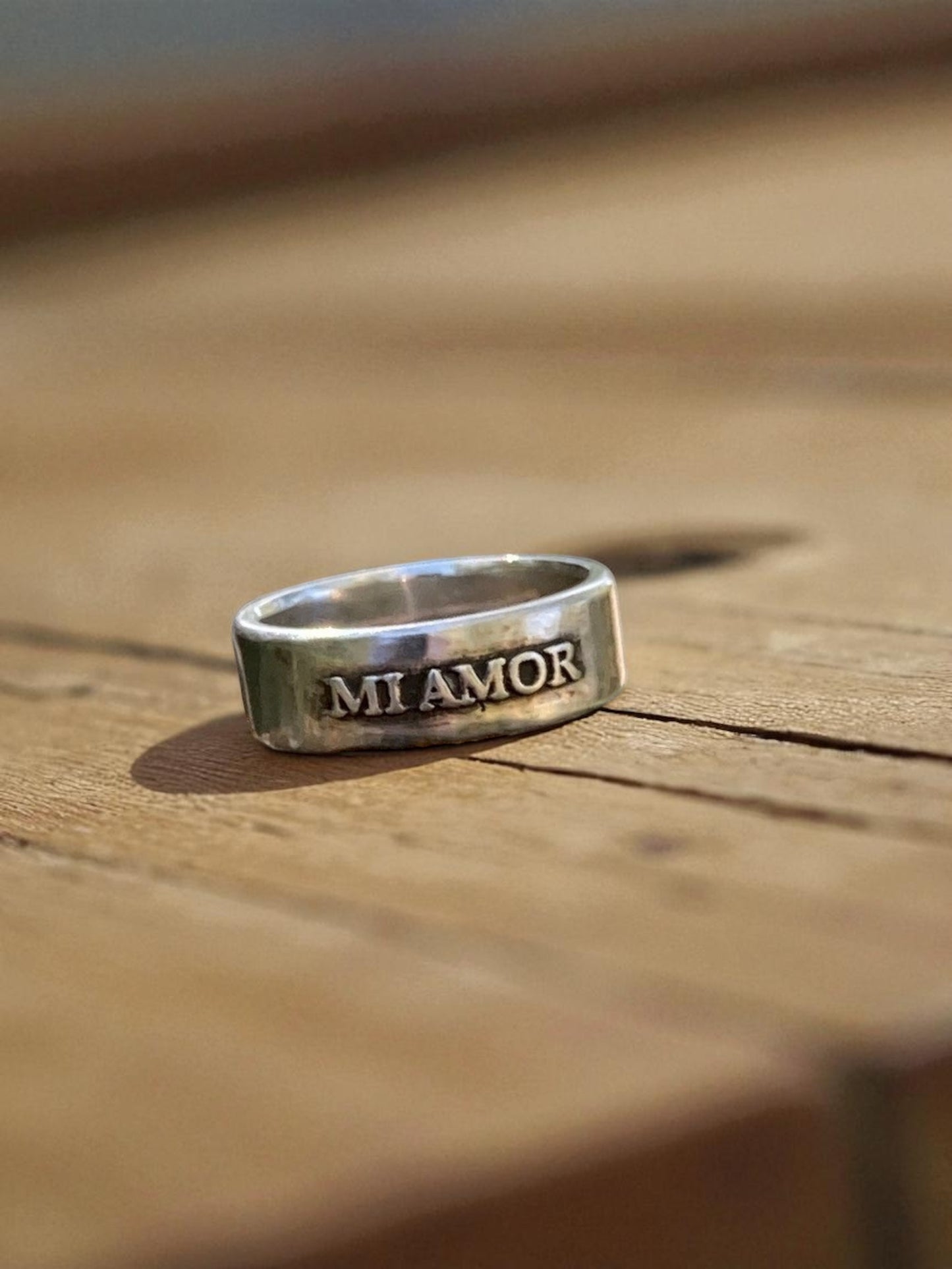 Mi Amor Sterling Silver Ring - My Love