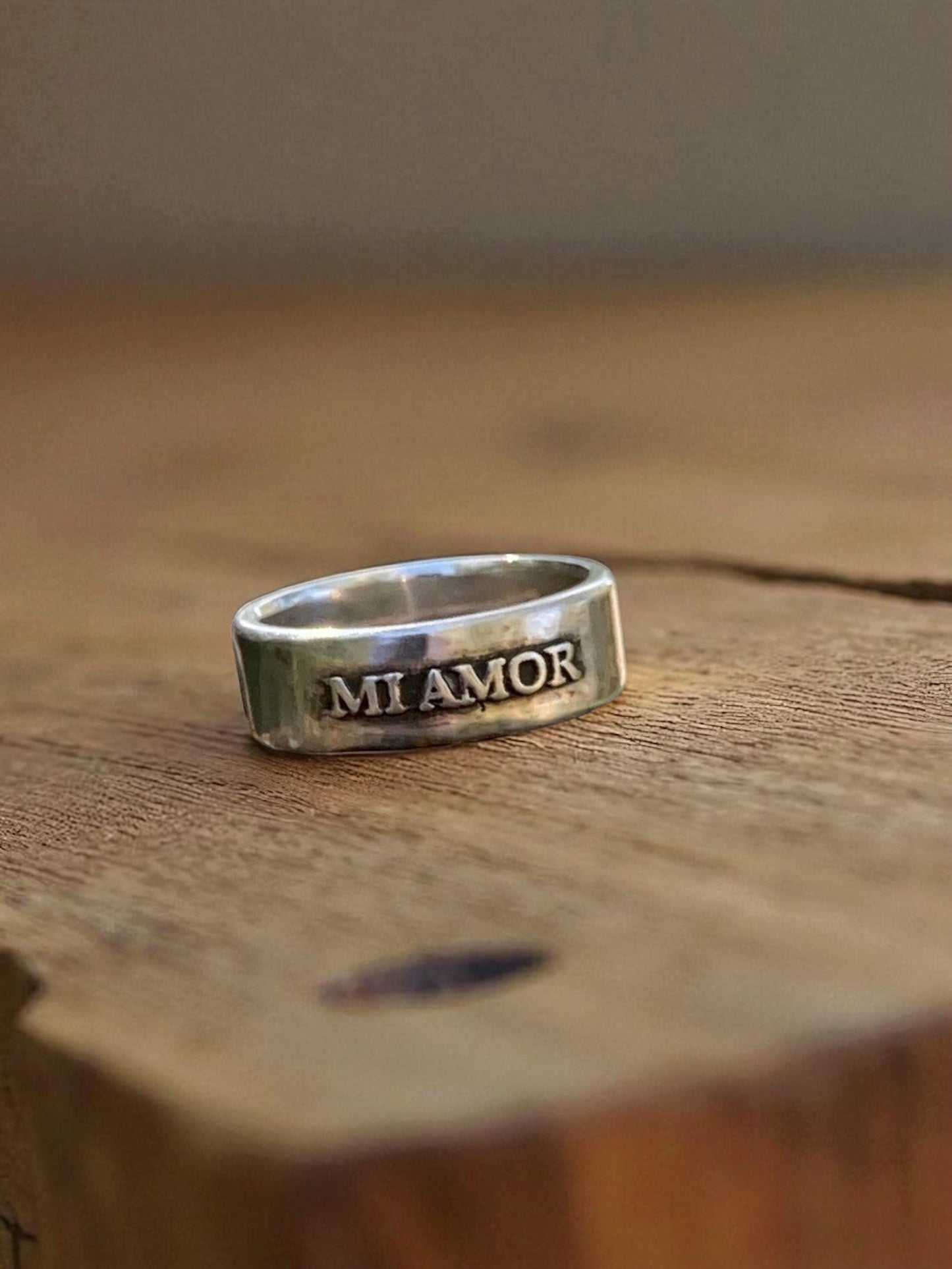 Mi Amor Sterling Silver Ring - My Love