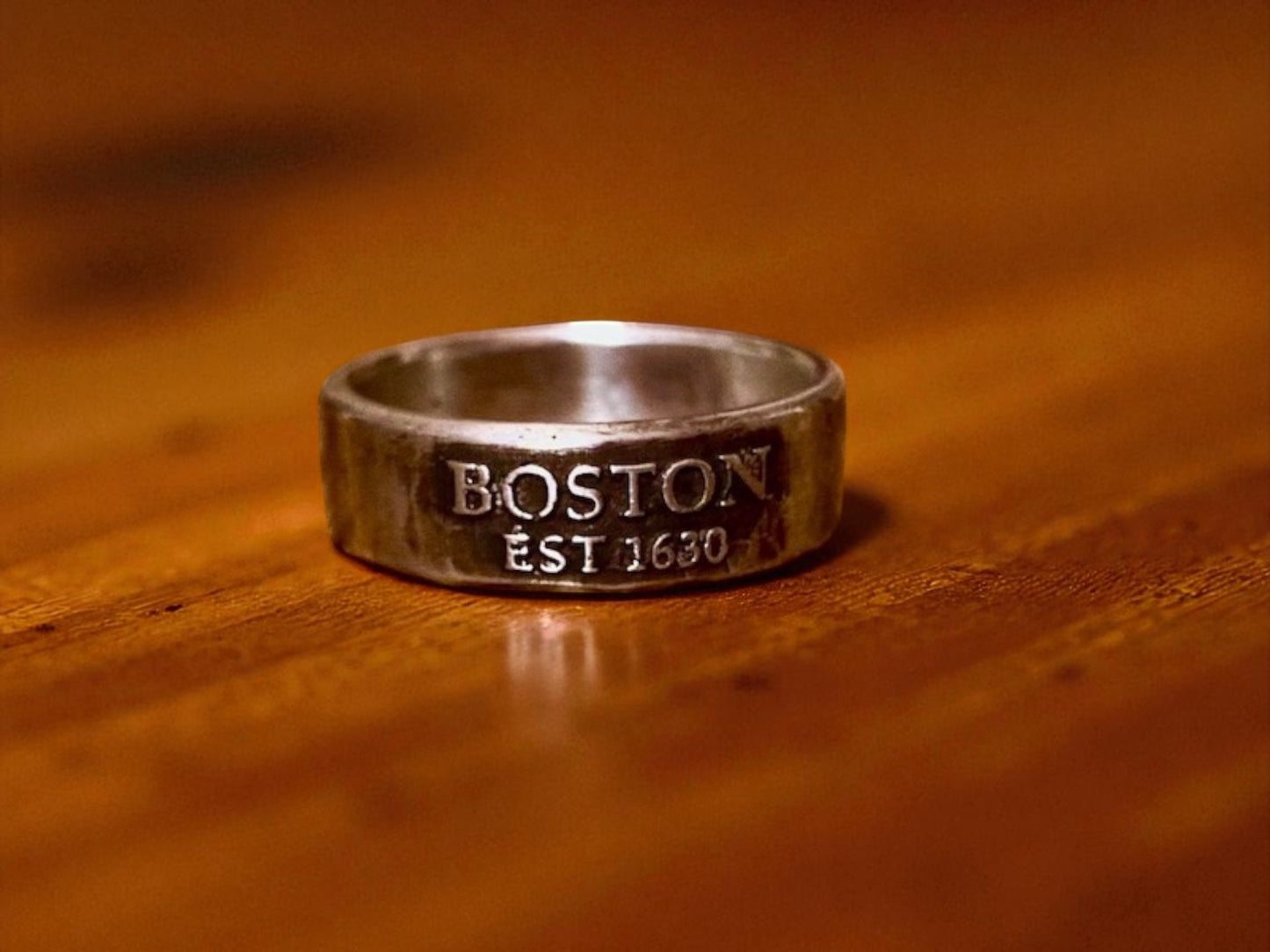 Boston Sterling Silver Ring