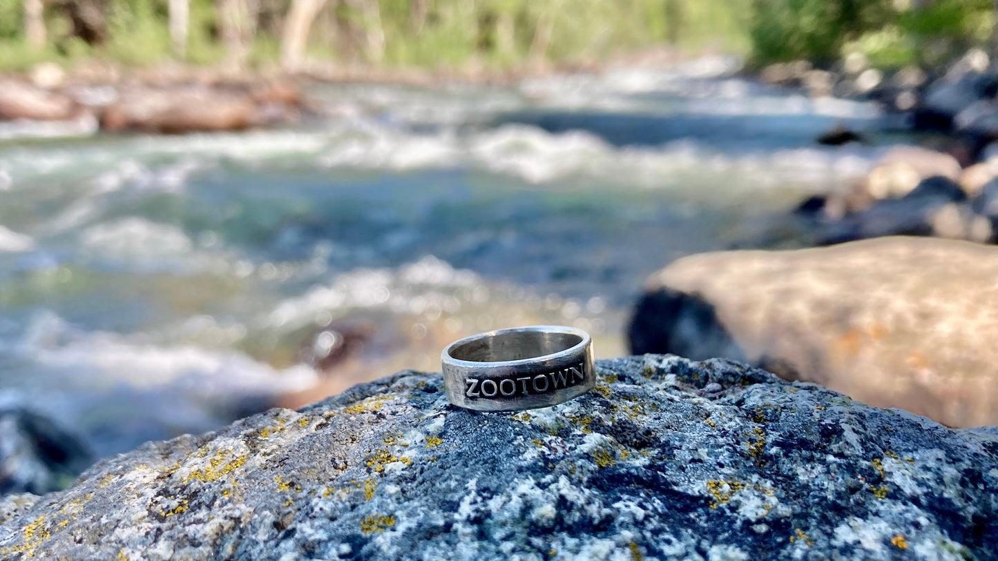 Missoula ZooTown Sterling Silver Ring
