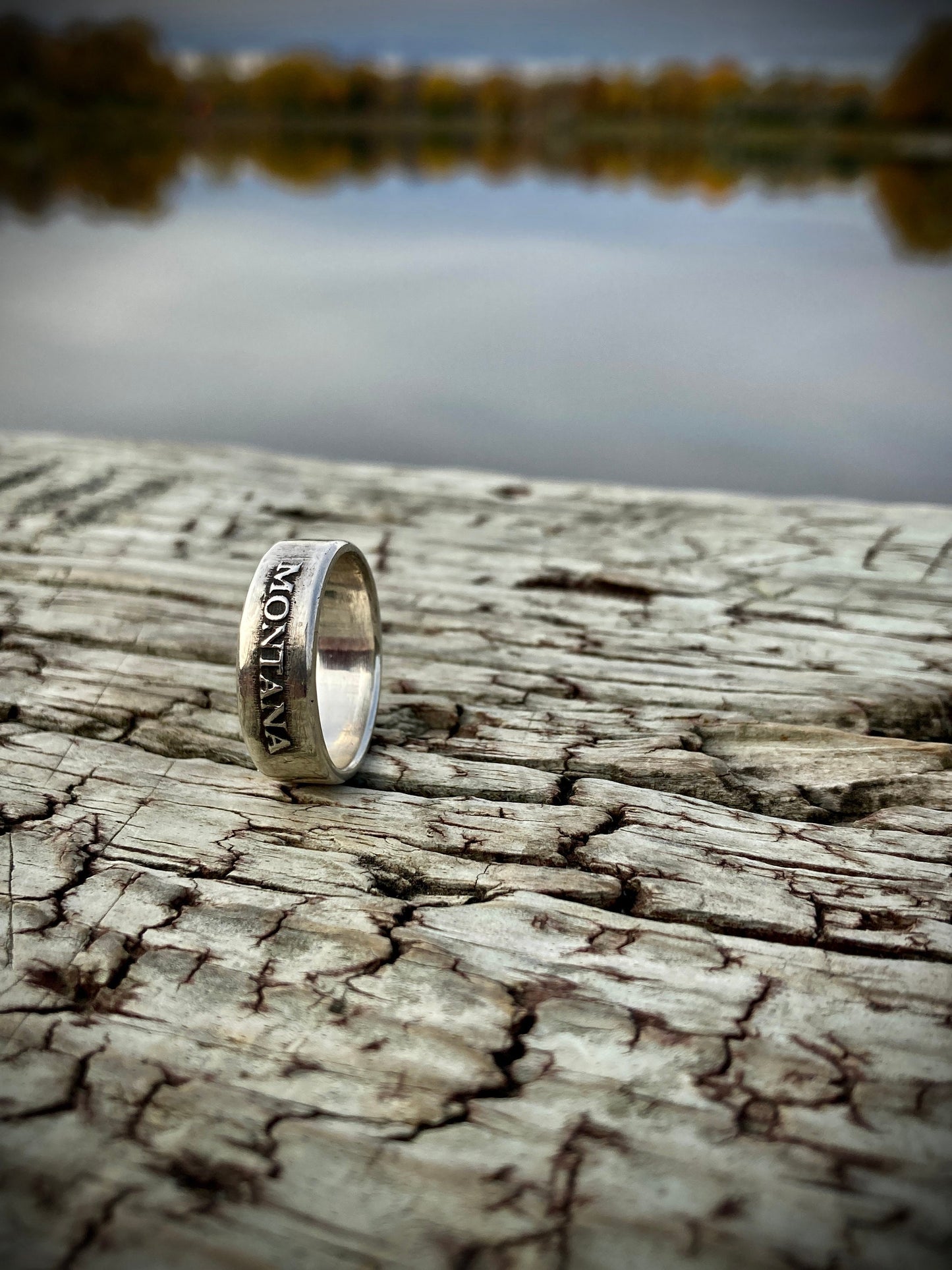 Sterling Silver Montana Ring – Handmade State Pride Jewelry for Men & Women | Backwoods Casting