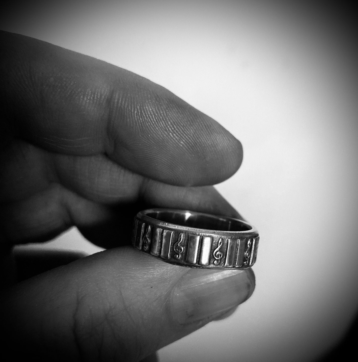 Music Ring Sterling Silver Music Lover Ring