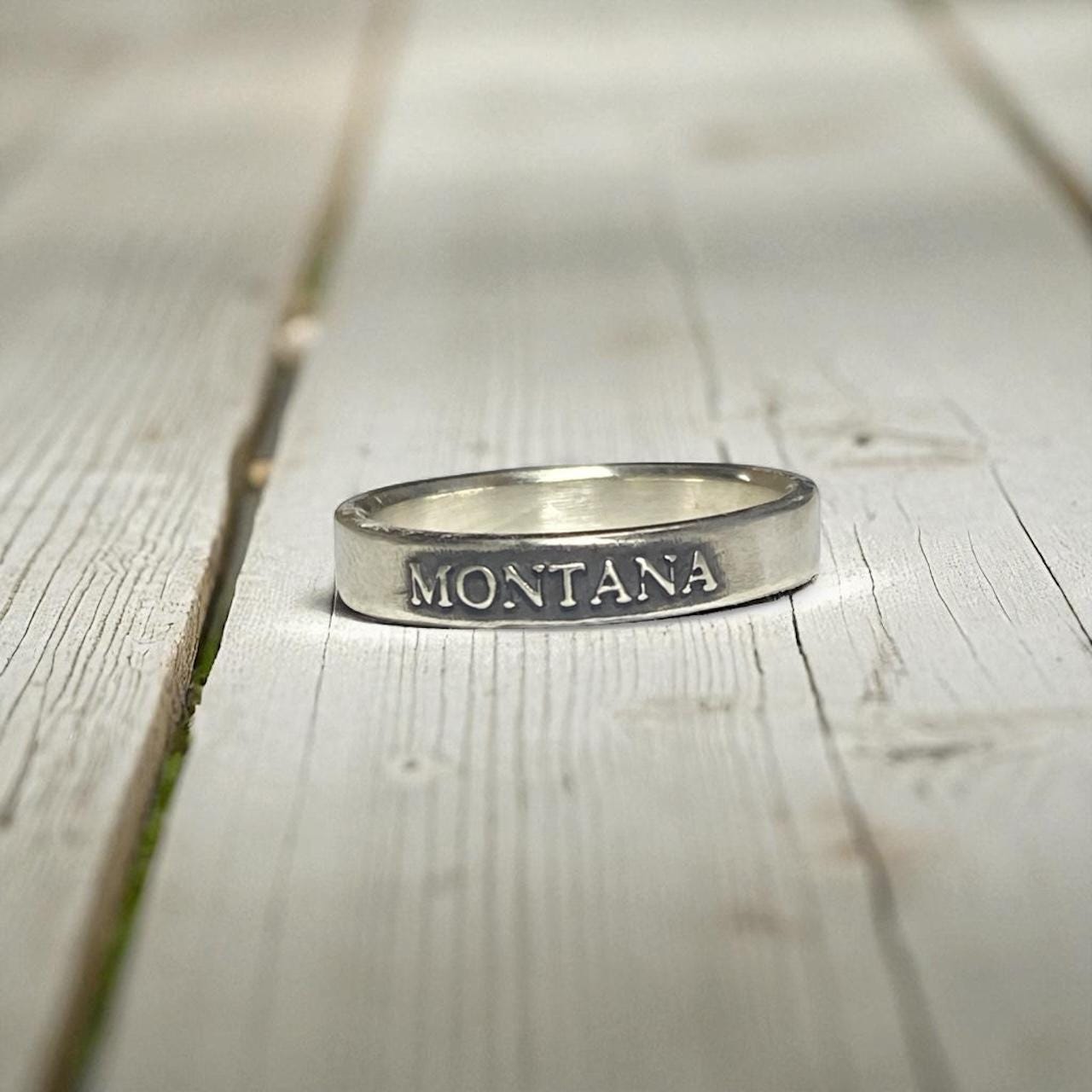 Womens Montana Ring – Solid Sterling Silver, Handmade in Montana - Montana Jewelry