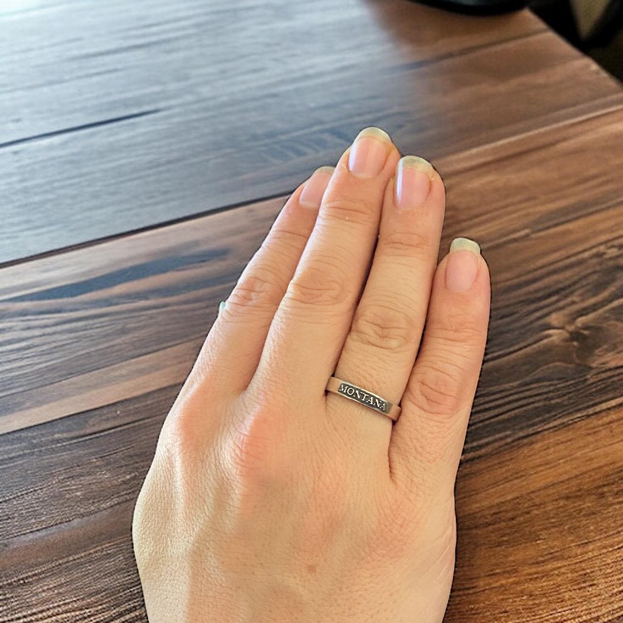 Womens Montana Ring – Solid Sterling Silver, Handmade in Montana - Montana Jewelry