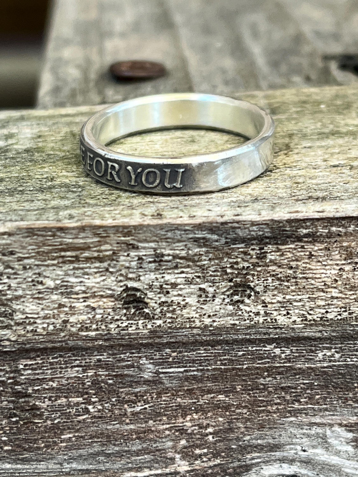 I'd Crawl Through Fire for You sterling silver ring — photo 8