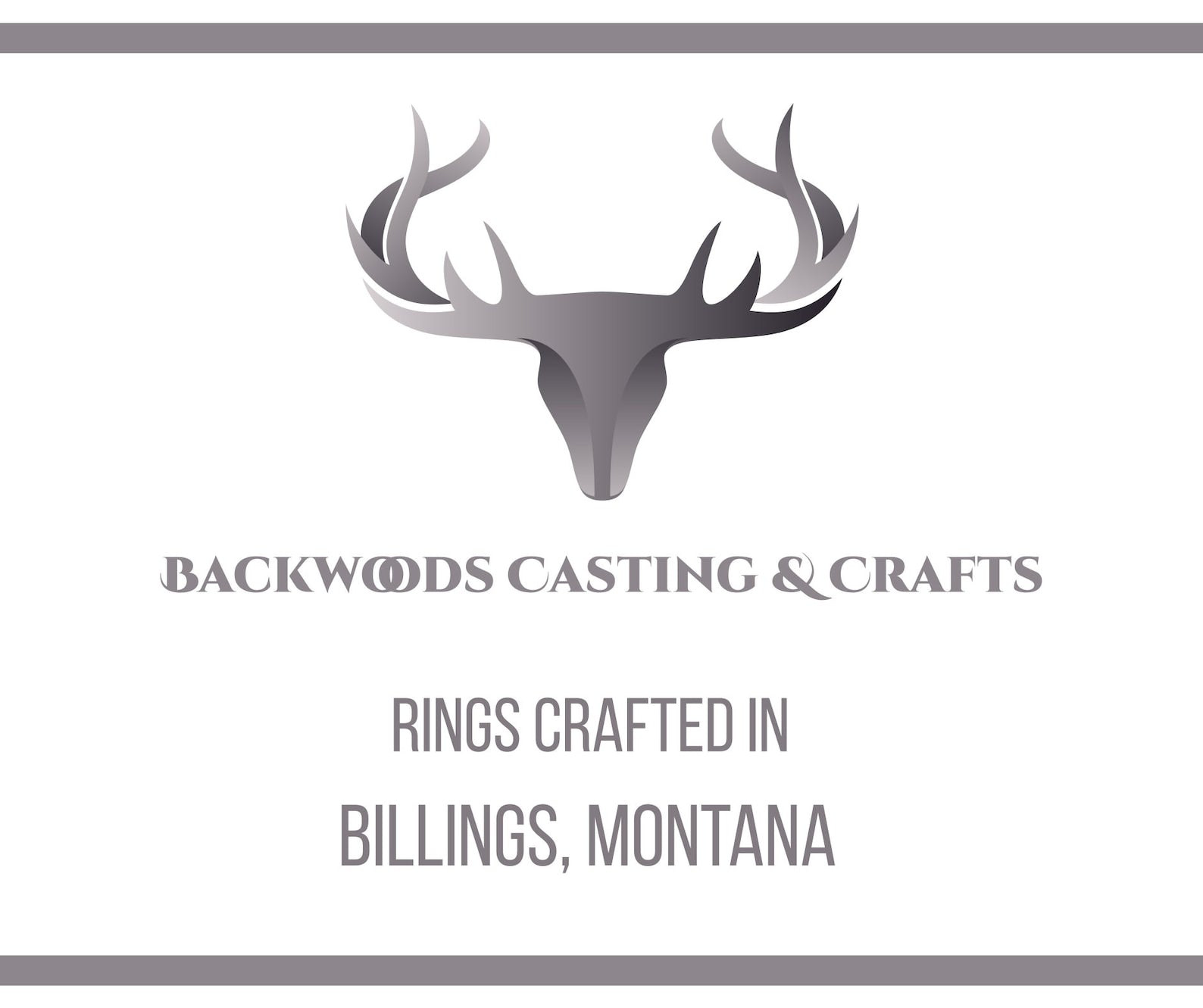 Backwoods Casting and Crafts rings crafted in Billings Montana