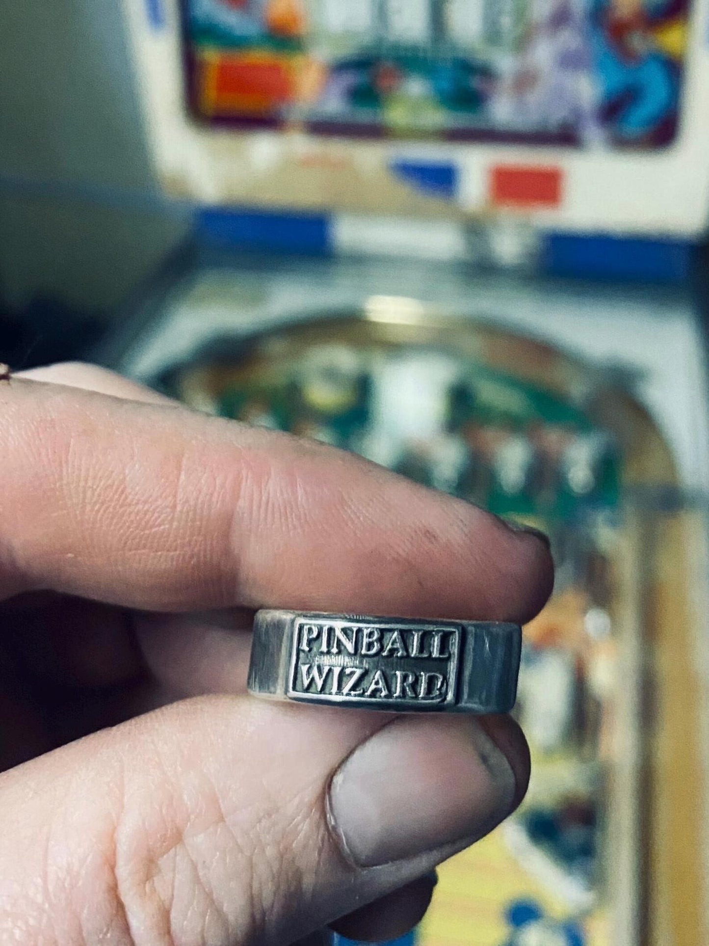 Pinball Wizard Ring: Classic Arcade Jewelry