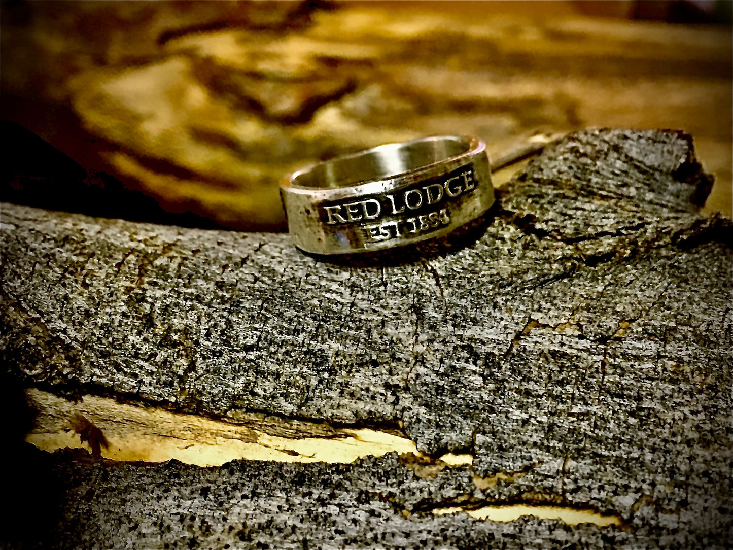 Made in Montana Red Lodge Montana Ring Sterling Silver for both Men and Women. Made in Montana Ring Jewelry Montana Gifts Engagement