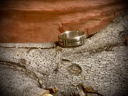 Minimalist Wedding Band - Sterling Silver