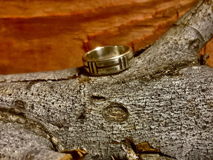 Minimalist Wedding Band - Sterling Silver