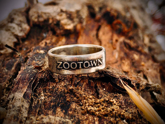 Montana ZooTown Sterling Silver Ring