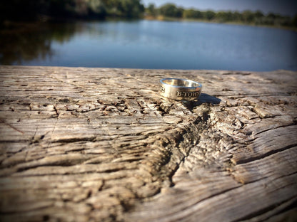 Sterling Silver B-Town Ring – Handmade Billings Montana Jewelry for Men & Women | Backwoods Casting