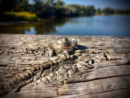 Sterling Silver B-Town Ring – Handmade Billings Montana Jewelry for Men & Women | Backwoods Casting