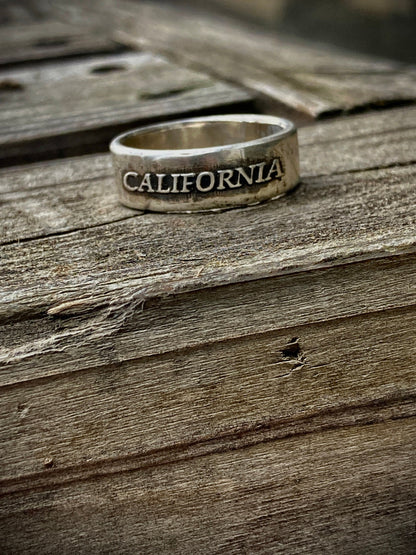 California Sterling Silver Ring