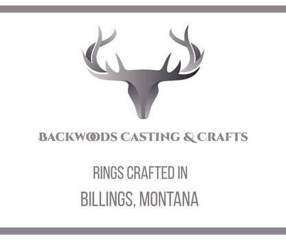 Sterling Silver One Day at a Time Ring – Handmade Recovery & Inspirational Band for Men & Women | Backwoods Casting