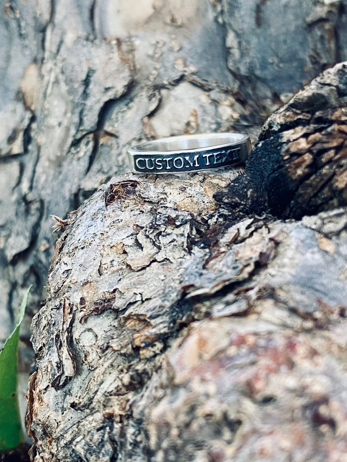 Womens Custom Ring Personalized Ring Jewelry Womens Rings Mens Rings Thinner Ring Rustic Handmade Rings Personalized Wedding Ring Thin Ring