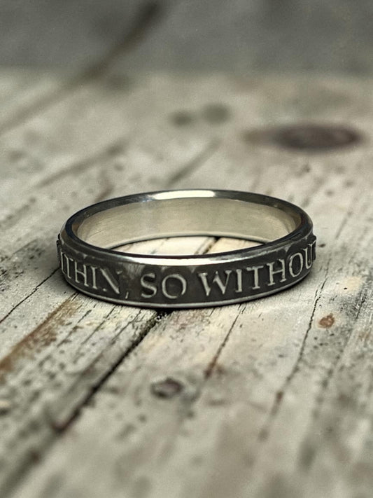 As Within, So Without Ring